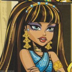 cleo de nile from monster high (comic) Monster High Costume, Arte Monster High, Monster High Pictures, Moster High, Amy Brown, Personajes Monster High, Monster High Art, Monster High Characters, Cartoon Icons