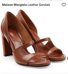 Designer Pumps, Unique Accessories, Fancy Shoes, Brown Leather Sandals, Chunky Heels Sandals, Platform Sandals Heels, Working Class, Chestnut Brown, Fashion 2024