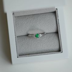 Solid gold emerald ring is perfect jewelry for an engagement ring, wedding and anniversary ring or just as bridesmaid gift. Emerald stacking ring is made of solid gold in a vintage and classic style. Emerald wedding band is designed for confident women! Diamond and emerald stacking ring is designed by Mialis. Choose from the variations the color of gold. If you are looking to make this piece even more custom and special, feel free to contact me! We will find a way to make something specially for Gold Emerald Ring, Emerald Wedding Band, Wedding Band Diamond, Emerald Ring Gold, Emerald Wedding, Confident Women, Ring Emerald, Women Diamond, Confident Woman