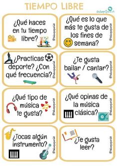 spanish words and pictures for teaching in the classroom