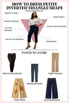 Large Prints on the Bustline Area Petite Inverted Triangle, Petite Dressing, Tight Pencil Skirt, Outfits For Petite, Inverted Triangle Body Shape, What Not To Wear