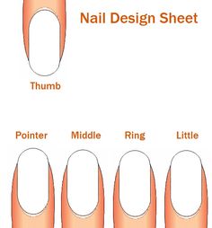 Nail Art Practice Sheet, Nail Template, French Stencil, Nail Art Practice, Speech Games