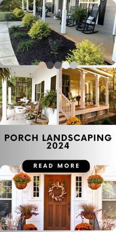 the porch landscaping catalog is open and ready to be used in your home or business