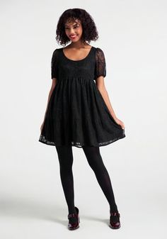 Come Back, Your Clothes Miss You 🥺 Black Mini Dress With Lace Bodice, Black Lace Mini Dress With Lace Bodice, Black Lace Mini Dress With Lace Patchwork, Short Sleeve Lace Dress For Fall, Spring Gothic Lace Dress, Sheer Lace Gothic Dress, Black Mini Lace Dress With Lace Top, Black Spring Dress With Lace Collar, Gothic Short Sleeve Dress With Lace Trim