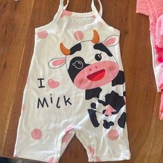 Jumpsuit. 0-3 M. Shein. Never Worn. Got It For A Baby Shower. Bodysuit And Shorts, Baby Boy Bear, Girls Jumpsuit, Pink Onesie, Striped Pant, Cami Jumpsuit, Full Body Suit, Shein Outfits, Cotton Bodysuit