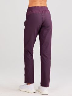 Sleek, Sophisticated, elevated for everyday - meet the Merge Commuter Pant. More than a pant - it’s an essential pant inspired by active movement. With a sleek, lightweight stretch fabric, this pant is designed for maximum mobility - whether you’re on the fairway or on the go. Style #TW966 Athleisure Pants With Comfort Stretch, Athleisure Pants With 4-way Stretch And Elastic Side Panels, Elastane Sportswear Pants With Elastic Waistband, Functional Pants With Elastic Waistband For Pilates, Sportswear Pants With Elastic Waistband, Sportswear Pants With Elastic Waistband And Straight Hem, Sports Pants With Elastic Waistband, Elastic Waistband Pants For Pilates, Pilates Pants With Elastic Waistband In Elastane