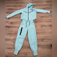 Blue, Xs, Nike, Like New Blue Nike Tech, Nike Tech Fleece, Nike Tech, Tech Fleece, Blue Nike, Nike Blue, Nike Pants, Nike Women, Pant Jumpsuit