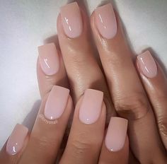 Simple Acrylic Nails, Short Square Acrylic Nails, Acrylic Nails Coffin Short, Pink Nail, Pink Acrylic Nails, Square Acrylic Nails, Pretty Acrylic Nails