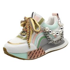 Juni Jelly and Safety Pin Sneakers - 2 Colors – watereverysunday Cool Lace Patterns For Tennis Shoes, Tennis Shoes 2023, Women Platform Sneakers, Rainbow Sneakers, Iridescent Pearl, Lace Sneakers, Faux Leather Heels, Sole Sneakers, Sneakers Mode