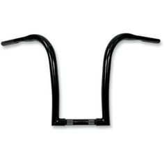 the handlebars are made from black plastic and have two handles on each side