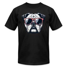 Combed, ringspun T-shirt, 100% combed ring spun cotton, Brand: Bella + Canvas Unisex Sunglasses, Bella Canvas, Sunglasses, T-shirt, T Shirt, How To Wear, Black