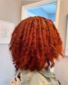 Copper Red Locs, Red Locs, Dyed Hair Men, Beautiful Dreadlocks, Copper Red, Dyed Hair