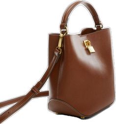 Classic Double Handle Shoulder Bag With Lock, Classic Workwear Bags With Lock, Classic Bags With Lock For Work, Classic Work Bag With Lock, Workwear Top Handle Bag With Buckle Closure, Top Handle Shoulder Bag With Lock For Office, Office Shoulder Bag With Top Handle And Lock, Leather Bag With Lock For Daily Use, Brown Shoulder Bag With Turn-lock Closure And Double Handle