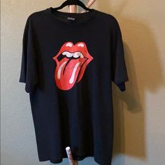 Rolling Stones Vintage 97 Tour T Shirt Rolling Stones Shirts, Tee Shirt Rolling Stones, The Rolling Stones Shirt, Rolling Stones Shirt Walmart, Rock And Roll Black Cotton T-shirt, Tour T Shirts, Rolling Stones, Tee Shirts, Mens Shirts