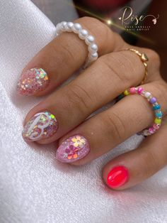 Uñas Coquette, Nail Magic, Mani Ideas, Acrylic Toe Nails, Gel Nails Diy, Almond Nails Designs, Cute Gel Nails, Short Acrylic Nails Designs, Cute Nail Designs