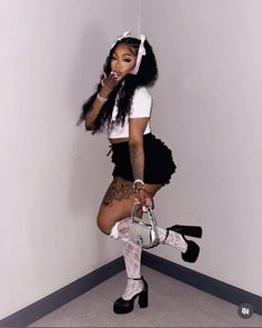 Concert Outfit Ideas Black Women, Jasmine Outfit, Bad And Boujee Outfits, High Fashion Outfits, Shein Outfits