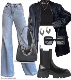 Outfits Aesthetic Invierno, Polyvore Outfits Aesthetic, Kpop Fashion Outfits, Teen Fashion Outfits, Outfits Casuales