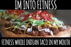 two tacos with lettuce, tomatoes and cheese on top are shown in this funny meme