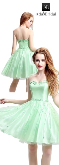 Romantic Satin & Tulle Sweetheart Neckline Short-length A-line Homecoming Dresses With Beadings Dress For Teens, Homecoming Formal Dresses, Trendy Dresses Summer, Vintage Red Dress, Dress Party Night, Satin Tulle, Dresses Casual Winter, Winter Dress Outfits, Vintage Dress Patterns