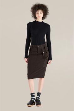 Detail: PENCIL CARGO SKIRT 26“ FRONT LENGTH Content: 100% COTTON United Parcel Service, Purchase Order, Cold Fits, Cargo Shirts, Cargo Skirt, Price Match, Licorice, Pet Hair, Normcore