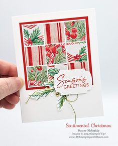 Square Cards, 9 Square, Ctmh Cards, Diy Christmas Cards, Christmas Holiday Cards, Christmas Card Design