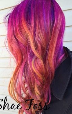 Fun Hair Color Ideas, Hair Color Ideas Trending, Underdye Hair, Pink And Purple Hair, Purple Hair Color Ideas, Rejuvenique Oil, Stylish Hair Colors, Hair Color Idea, Purple Hair Color