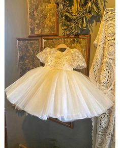 Get 10% off now! Buy unique sequined flowers tulle baby toddler flower girl dress at cheap price online. Free stable shipping and pro custom service since 2009. Fitted Tulle Baptism Dress For Party, Spring Baptism Tulle Pageant Dress, Embellished Tulle Tutu Dress For Pageant, Embellished Tulle Tutu Dress For Pageants, White Princess Dress With Floral Applique In Tulle, White Tulle Princess Dress With Floral Applique, Fitted Tulle Pageant Dress For Baptism, Embellished Tulle Princess Dress For Pageant, Embellished Tulle Pageant Dress For Dress-up