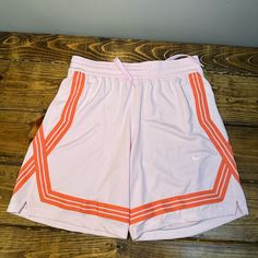 Nwt Girls' Nike Fly Crossover Shorts Xl The Girls' Nike Fly Crossover Training Shorts Will Help Her Train, Even Beyond The Basketball Court. The Girls' Nike Fly Crossover Training Shorts Are As Cool As They Are Comfortable. An Elastic Waistband And Drawcord Keep The Shorts Securely In Place While Dri-Fit Technology Wicks Sweat. Your Little Girl Will Love Wearing The Girls' Nike Fly Crossover Training Shorts To Practice, Gym Class, Or Just Around The House! Features Elastic Waistband And Drawcord Girls Basketball Shorts, Basketball Fits, Crossover Shorts, Pink Basketball, Amsterdam Fashion, Sportswear Outfits, Cute Birthday Ideas, Cute Nike Outfits, Wishlist 2024