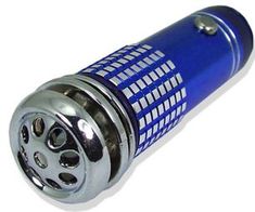 an image of a blue lighter on a white background