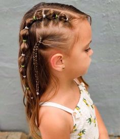 Toddler Hair Dos, Easy Toddler Hairstyles, Girly Hairstyles, Easy Little Girl Hairstyles, Girl Hair Dos, Girls Hairstyles Easy