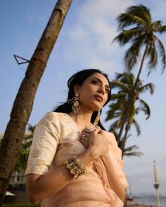 Shobita Dhulipala, Sobhita Dhulipala, Engagement Look, Mangalsutra Designs, Fashion Hub, Desi Fashion, Traditional Sarees