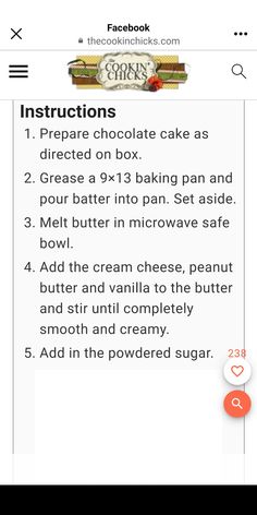 the instructions for how to make an ice cream cake