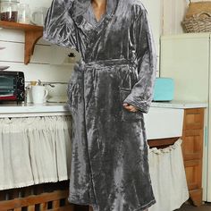 Season:Winter,Fall; Fabric:Fleece; Sleeve Length:Long Sleeve; Gender:Men's; Quantity:1 PC; Nightwear Style:Pajamas,Bathrobe,Robe,Bath Gown; Style:Stylish,Casual,Comfort; Elasticity:Micro-elastic; Occasion:Bed,Home,Daily; Age Group:Adults; Function:Warm,Comfort; Pattern:Plain; Design:Pocket; Neckline:Hoodie; Listing Date:11/08/2023; Length:; Shoulder Width:; Feel of Sensation:Comfort,Soft; Bust:; Sleeve Length: Men's Sleepwear & Loungewear, Pajamas Robe, Comfort Home, Men's Pajamas, Men's Robes, Gown Style, Mens Sleepwear, Pajama Robe, Fall Fabric