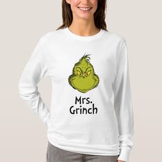 How the Grinch Stole Christmas | Mrs. Grinch T-Shirt #dr #seuss #the #grinch #how #TShirt Mrs Grinch, How Grinch Stole Christmas, Dr Seuss The Grinch, Grinch T Shirt, Dr Seuss Books, The Grinch Stole Christmas, Grinch Stole Christmas, Grinch Christmas, The Grinch