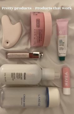 Skincare Laneige, Nivea Cream, Coquette Makeup, Pretty Products, Pink Pilates Princess, Natural Face Skin Care, Pink Pilates, Pilates Princess