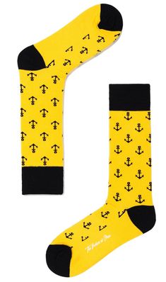 Yellow Anchor Socks | Mens Sock | Men Wedding Socks | Groomsmen Colourful Animal & Polka Dot Design Socks | Men’s Fashion Happy Socks for Guys | Gentleman Accessories | OTAA #Sock #Mens #Style #gentleman #menfashion #menstyle #meswear #OTAA #mensfashion #wedding #party #casual #yellow #anchor Cheap Yellow Men's Socks, Wedding Socks Groomsmen, Gentleman Accessories, Black Astronauts, Style Gentleman, Wedding Socks, Stylish Socks, Blue Anchor, Socks Men