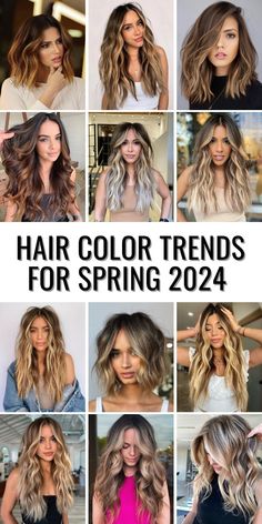 Discover the magic of sunset-inspired blonde shades! From buttery caramel to flaxen pearl, these hues will light up your look. Whether you’re a beach babe or a city chic, these blonde hair colors are perfect for any season. Get ready to shine! ✨🌟Remember to pin this for later and share the sunshine with your friends! ☀️👯‍♀️!Sunset Blonde Spring Hair Color Trends, Spring Hair Trends, Summer Hair Trends, Spring Hair Color, Brunette Balayage Hair, Hair Color For Women, Summer Hair Color For Brunettes, Balayage Brunette