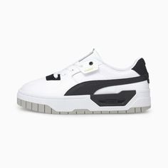 Cali Dream Women's Sneakers | PUMA Puma Cali, Streetwear Shoes, White Puma, Sneakers Puma, Colour Blocking, Low Boots, Everyday Shoes, Heel Caps, Puma Women