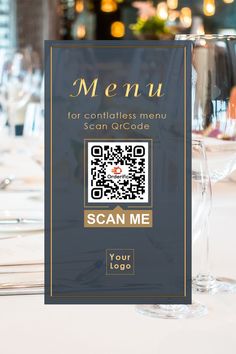 Qr code menu for restaurants Menu Template, Graphic Design Tutorials, Design Tutorials, Restaurant