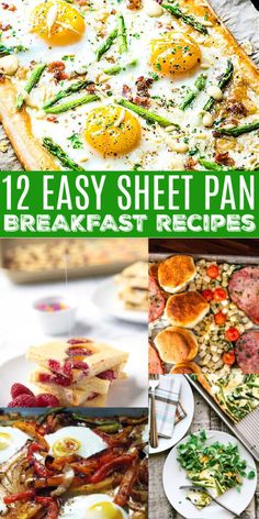 12 easy sheet pan breakfast recipes that are delicious and nutritious for the whole family