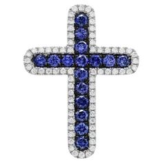 White Gold 14K Cross (Same Model with Black and Cognac Diamond Available) Diamond 68-RND-0,2-G/VS1A Blue Sapphire 16-0,39 ct Weight 1,31 grams It is our honor to create fine jewelry, and it’s for that reason that we choose to only work with high-quality, enduring materials that can almost immediately turn into family heirlooms. From our selection of precious metals set with genuine precious stones, you can rest assured that NATKINA is jewelry for your everyday life forever. Good mood all day, every day! It could be about you if you start each morning with a cup of your favorite coffee and this particular piece of jewelry! Cognac Diamonds, Blue Sapphire Diamond, Sapphire Diamond, Diamond White, Gold Pendant, Precious Metals, Everyday Life, Cognac, Blue Sapphire