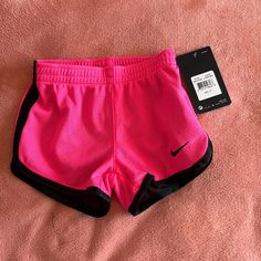 New With Tags! Pink And Black Toddler Girls Athletic Shorts. Bright Pink And Black. Black Toddler, Big Kids Room, Nike Bottoms, Kids Nike, Toddler Girl Outfits, Pink And Black, Athletic Shorts, Kids Bottoms, Toddler Girls