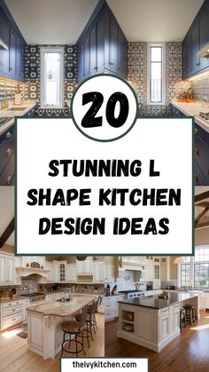 20 stylish L-shaped kitchen design ideas featuring modern and rustic decor. Work Surface, Dream Kitchen, Kitchen Renovation