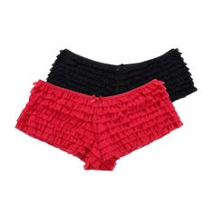 PRICES MAY VARY. Color & looking: Beautiful Colors. Red, white, black and blue ruffle shorts add a flirty touch while keeping your underthings a secret between you and that special someone High quality & Comfortable: with the perfect combination of Polyamide and Elastane, panties can be very soft, high elastic and solid. You can feel very comfortable and breathable. Shirred lace ruffles provide a sexy edge, while the opaque fabric makes it ideal for costumes and dance frocks With high elastic, S Fancy Fits, Cute Halloween Costumes, Ruffle Shorts, Boy Shorts, Summer Outfits, Fashion Inspo, Cute Outfits, Lingerie, Mesh