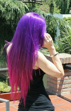 Magenta Hair Colors, Pink Purple Hair, Magenta Hair, Purple Ombre Hair, Plum Hair, Hair Dyed, Ombre Pink, Hair Color Purple