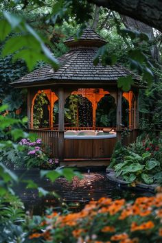 Spa Hot Tub, Hot Tub Ideas, Back Yards, Tub Ideas, Beautiful Evening, Spa Hot Tubs