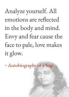 a woman with long hair and a quote about yoga