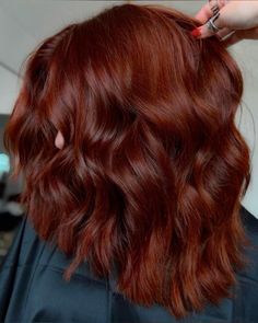 New Look Hair, Deep Auburn Hair, Dark Ginger Hair, Red Copper Hair Color, Ginger Hair Color, Dark Red Hair, Hair Color Auburn, Effortless Hairstyles