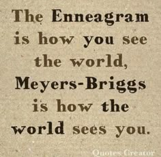 Meyers Briggs Personality Test, Enneagram 5, Briggs Personality Test