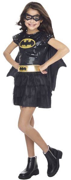 Batgirl Tutu Dress Girl's Costume Batgirl Halloween, Batgirl Halloween Costume, Toddler Costumes Girl, Sequin Costume, Tutu Dress Costumes, Batman Costumes, Batgirl Costume, Girls Tutu Dresses